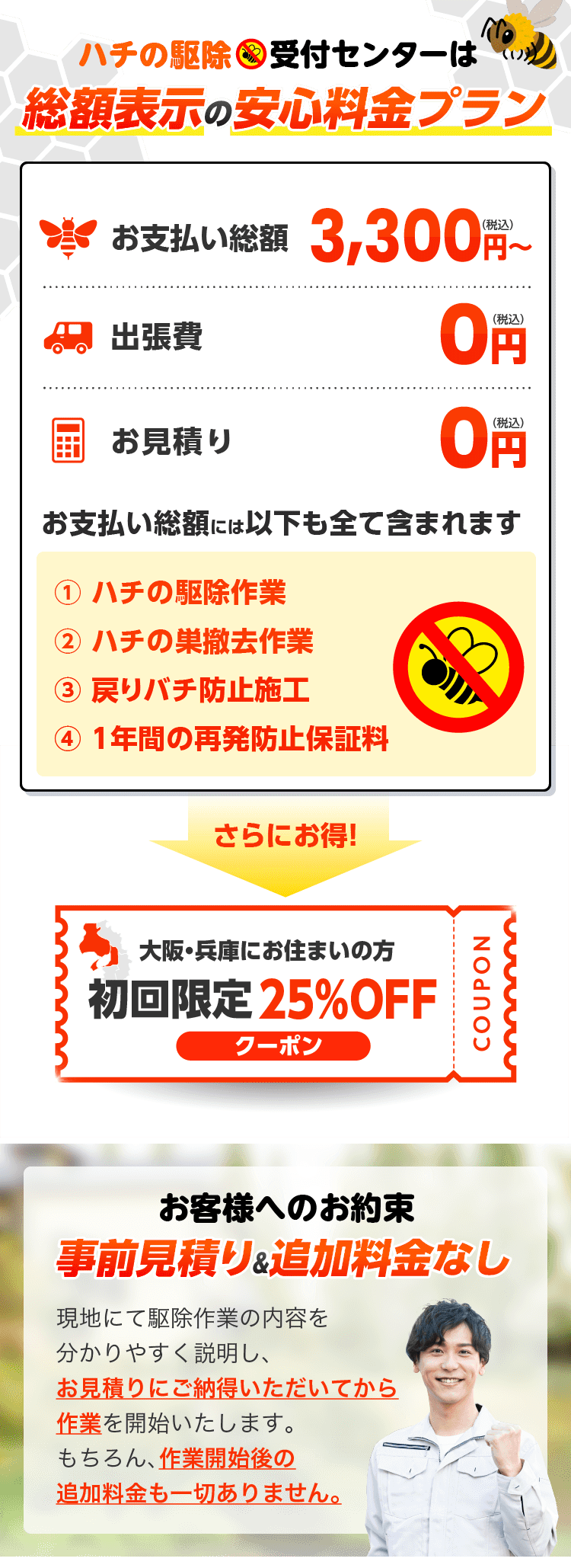 総額表示の安心プラン