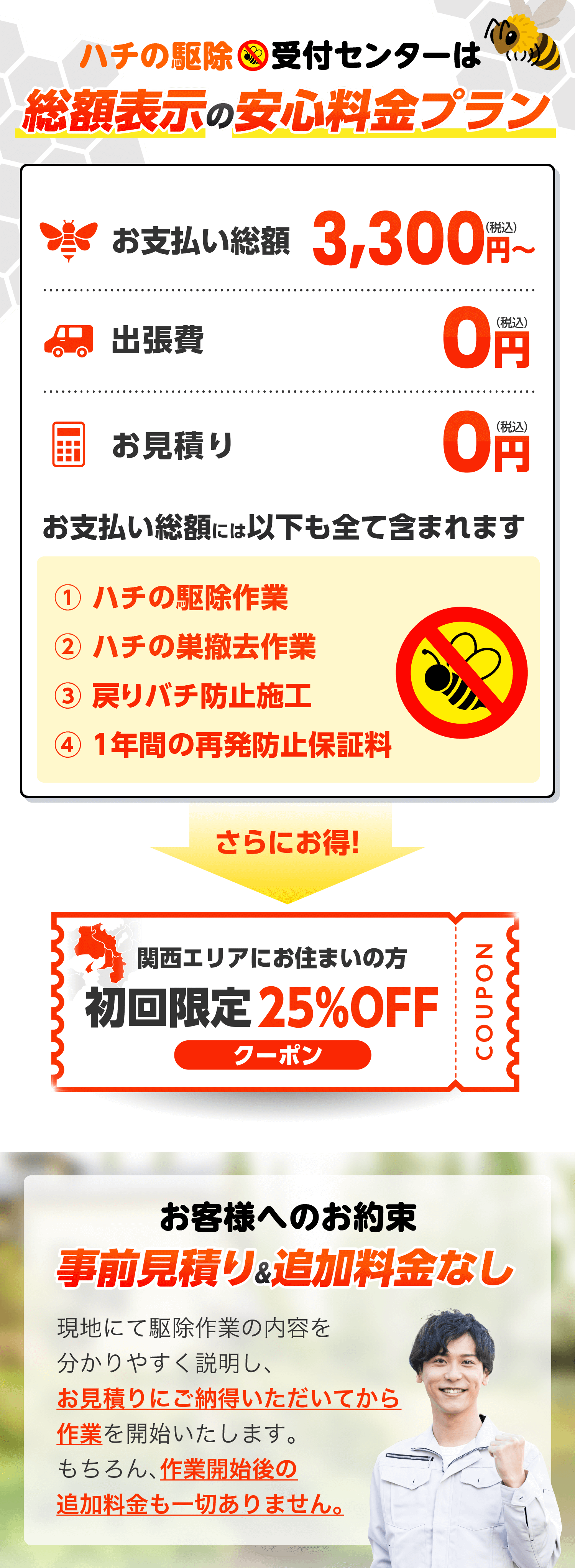 総額表示の安心プラン